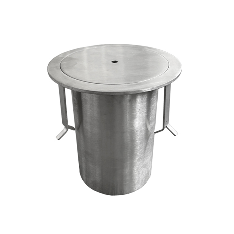 Circum summo intemerata cleanout cum filo laminam operimentum